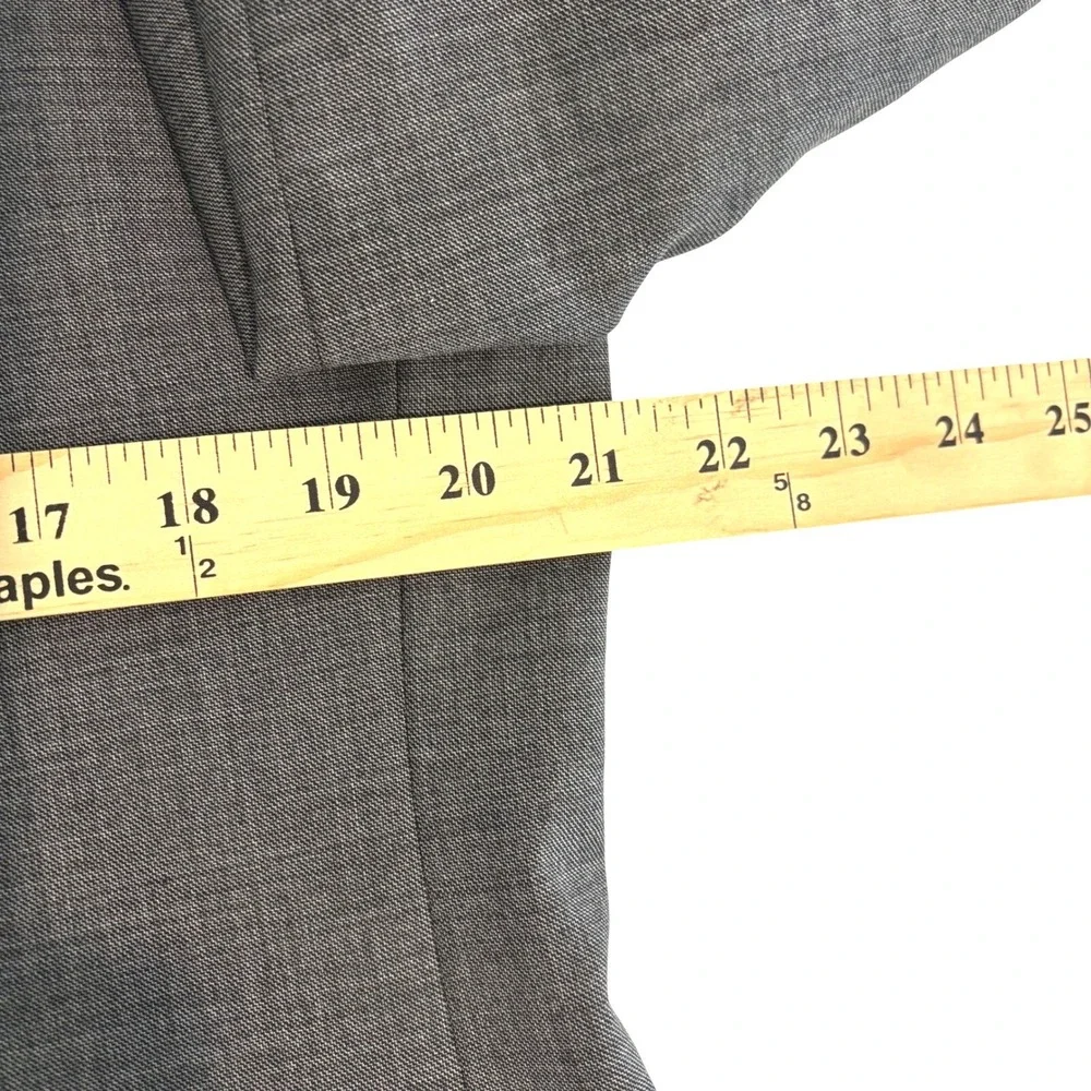 New J.Crew Thompson Suit Jacket Blazer Men 42L Gray Premium Wool Two Button NWT